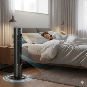 quiet-tower-fan-bedroom-sleep-mode