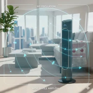 tower-fan-oscillating-airflow-diagram