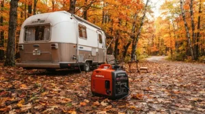 A reliable generator for RV air conditioner providing backup power during crisp autumn foliage season in Ontario.
